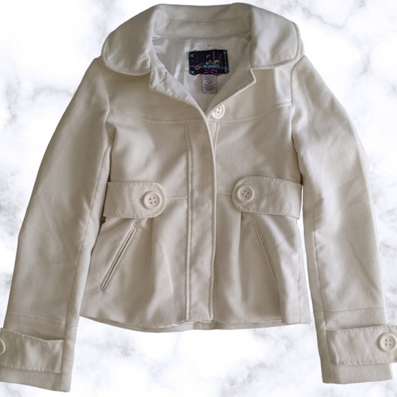 Jack by BB Dakota Jackets & Blazers - BB Dakota Hooded Pea Coat